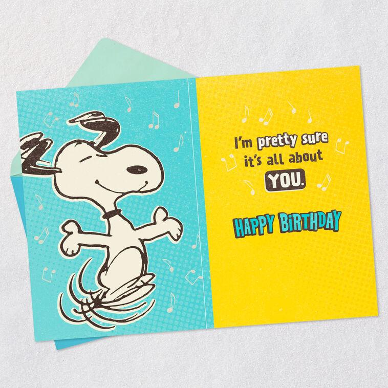 Hallmark Peanuts® A Note Of Happy Musical Birthday Card