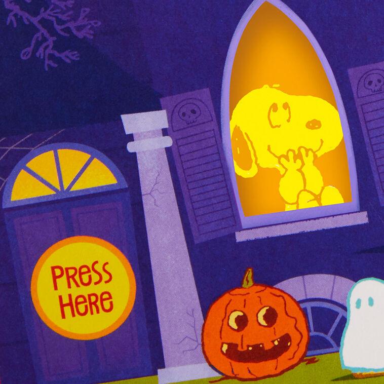 Hallmark Peanuts® Abracadabra Musical Halloween Card With Light