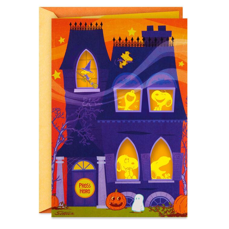hallmark Peanuts® Abracadabra Musical Halloween Card With Light