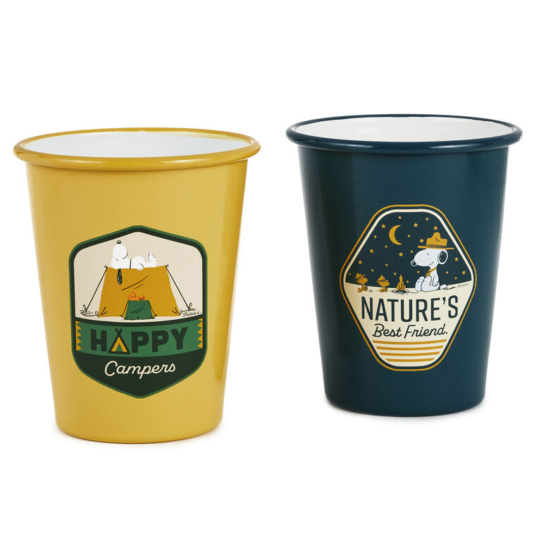 Hallmark Peanuts® Beagle Scouts Drinking Cups Set Of 4