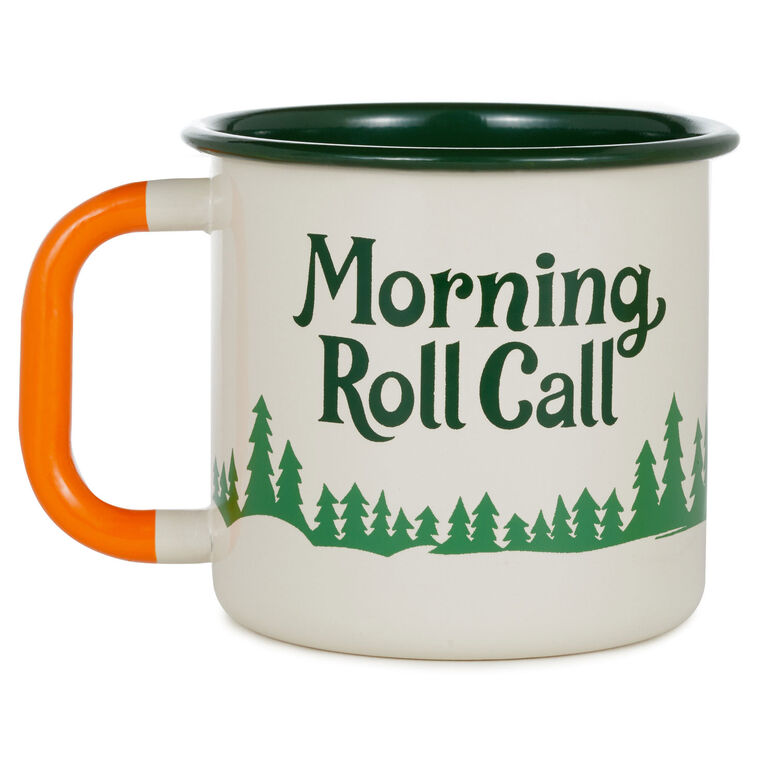 Hallmark Peanuts® Beagle Scouts Morning Roll Call Mug 19 Oz
