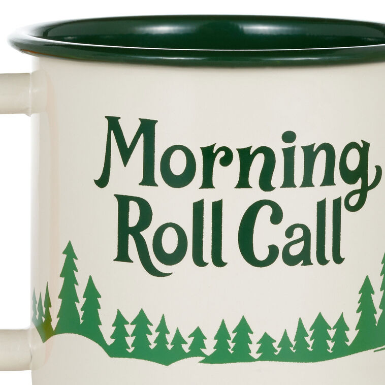 Hallmark Peanuts® Beagle Scouts Morning Roll Call Mug 19 Oz