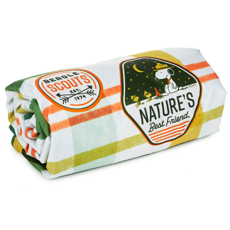 hallmark Peanuts® Beagle Scouts Picnic Blanket With Bag