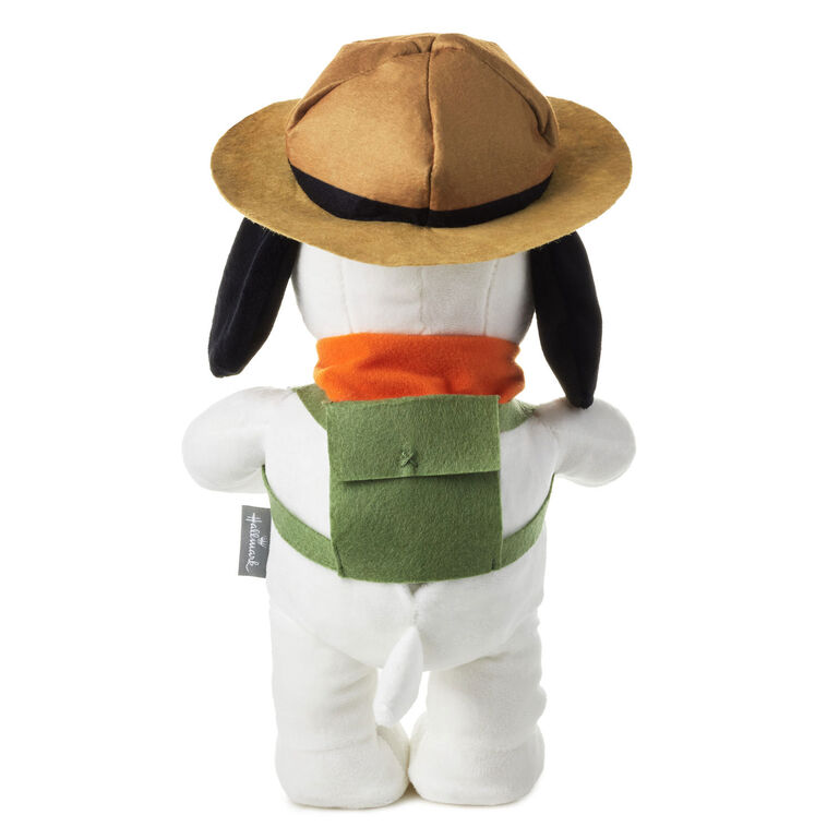 Hallmark Peanuts® Beagle Scouts Snoopy Plush With Sound And Motion 12"