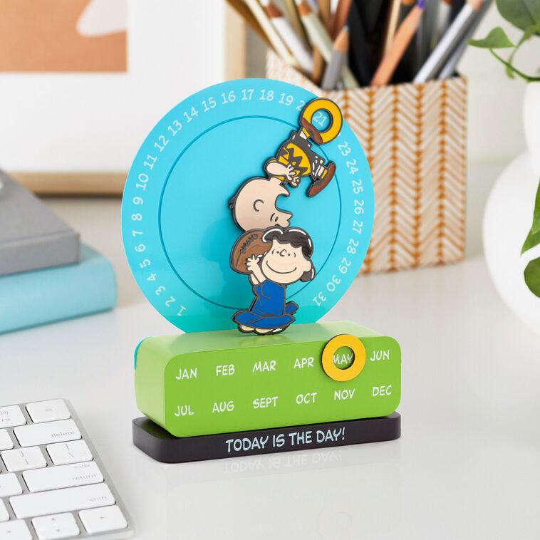 Hallmark Peanuts® Charlie Brown And Lucy Magnetic Perpetual Calendar