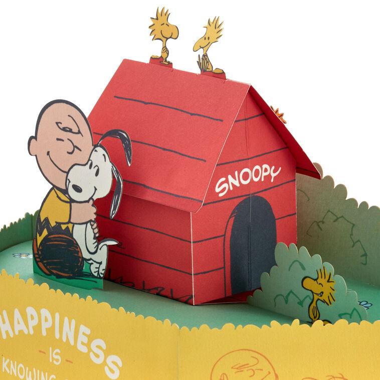 Hallmark Peanuts® Charlie Brown And Snoopy Happiness Is 3D Pop-Up Card