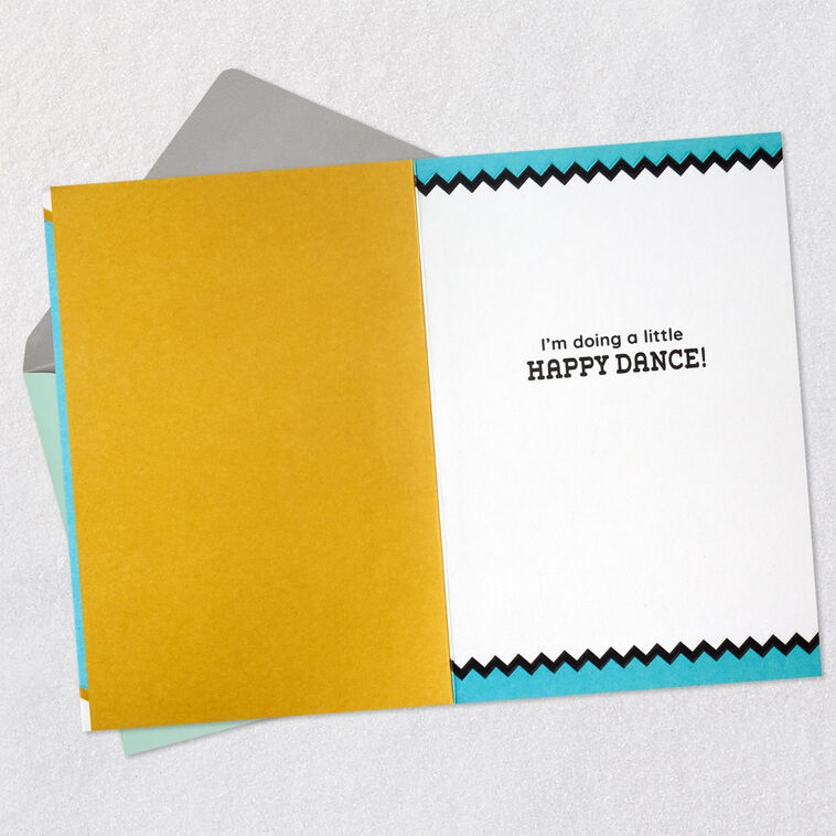 Hallmark Peanuts® Charlie Brown And Snoopy Happy Dance Thank You Card