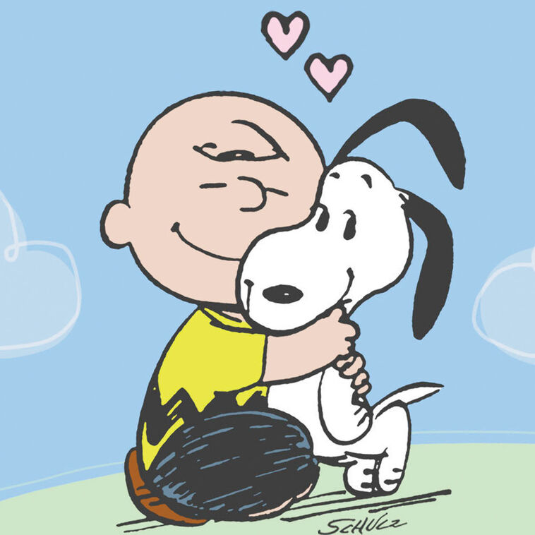 Hallmark Peanuts® Charlie Brown And Snoopy Hugging Love Card