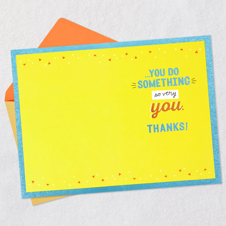 Hallmark Peanuts® Charlie Brown And Snoopy So Very You Thank You Card