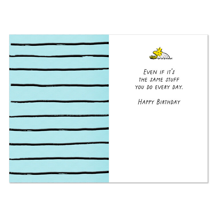 Hallmark Peanuts® Do What Makes You Happy Snoopy Birthday Card