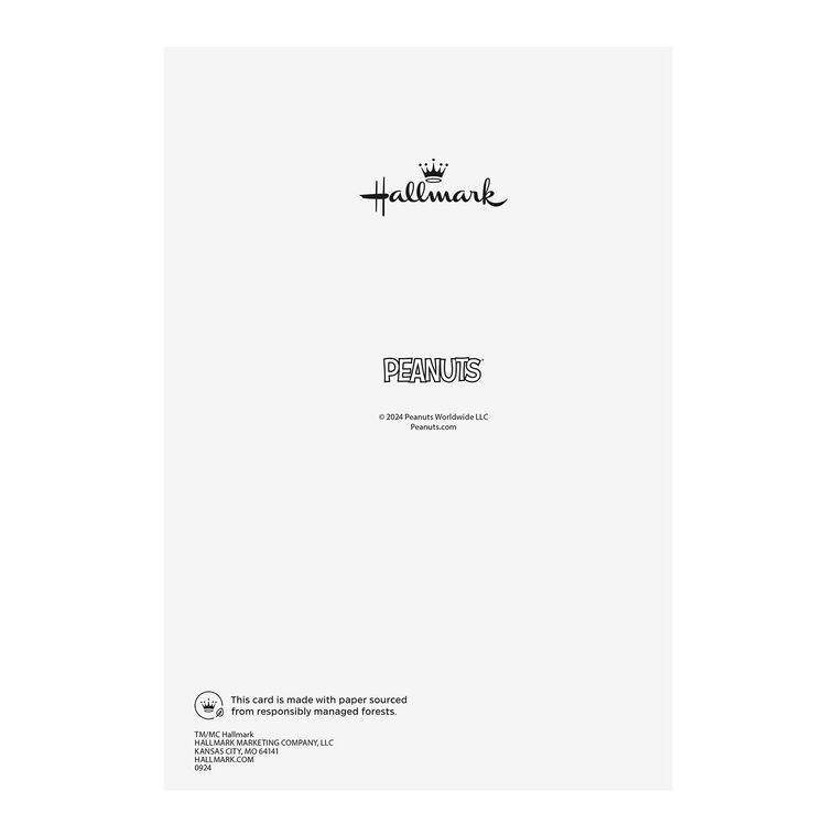 Hallmark Peanuts® Do What Makes You Happy Snoopy Birthday Card