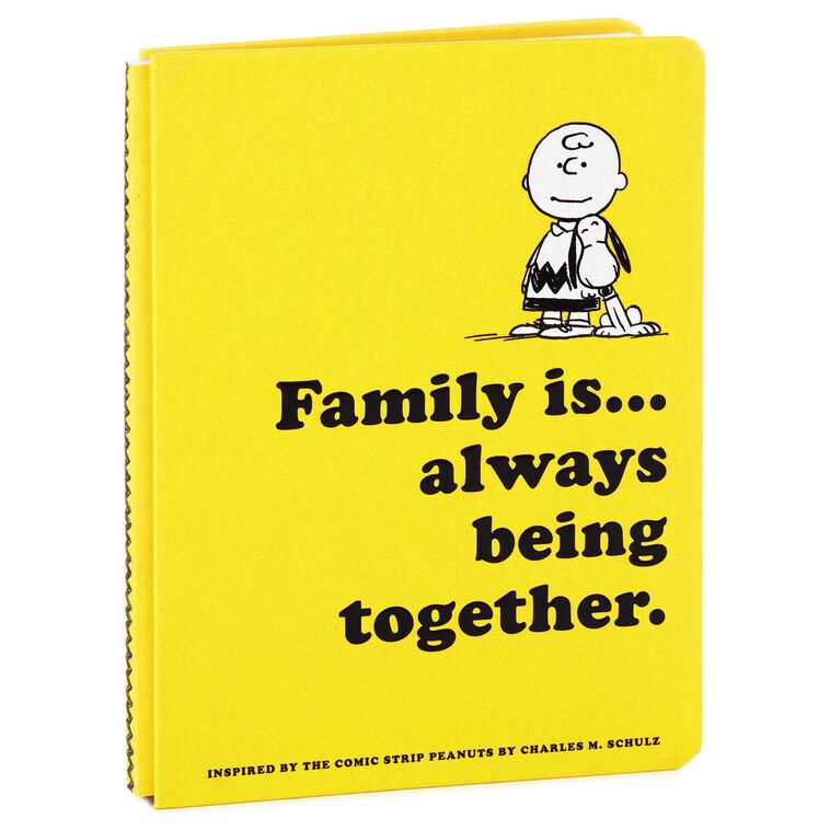 hallmark Peanuts® Family Is… Always Being Together Book