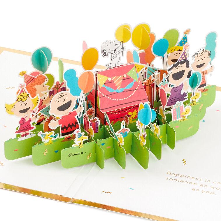hallmark Peanuts® Gang Celebrating You 3D Pop-Up Birthday Card