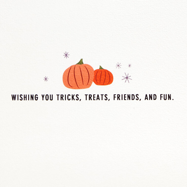 Hallmark Peanuts® Gang In The Pumpkin Patch Halloween Card