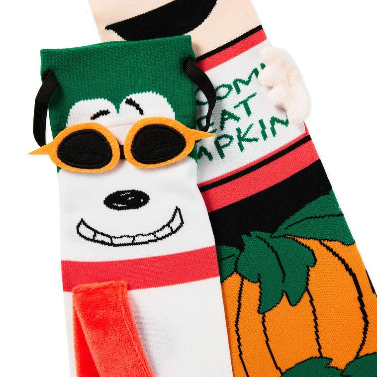 Hallmark Peanuts® Great Pumpkin Linus And Flying Ace Novelty Socks