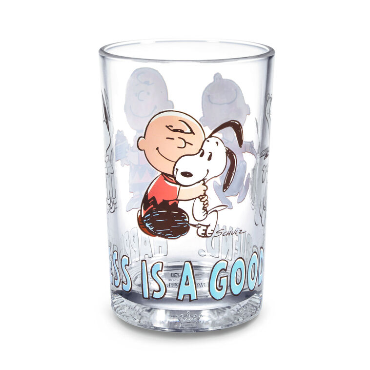 hallmark Peanuts® Happiness Is a Good Friend Collectible Drinking Glass 13.5 oz
