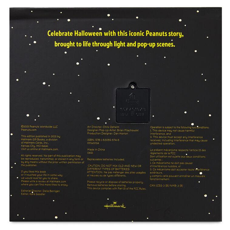 Hallmark Peanuts® It's The Great Pumpkin Charlie Brown Lighted Pop-Up Book