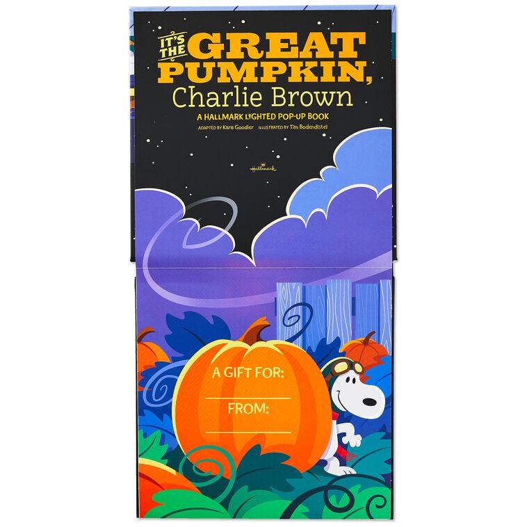 Hallmark Peanuts® It's The Great Pumpkin Charlie Brown Lighted Pop-Up Book