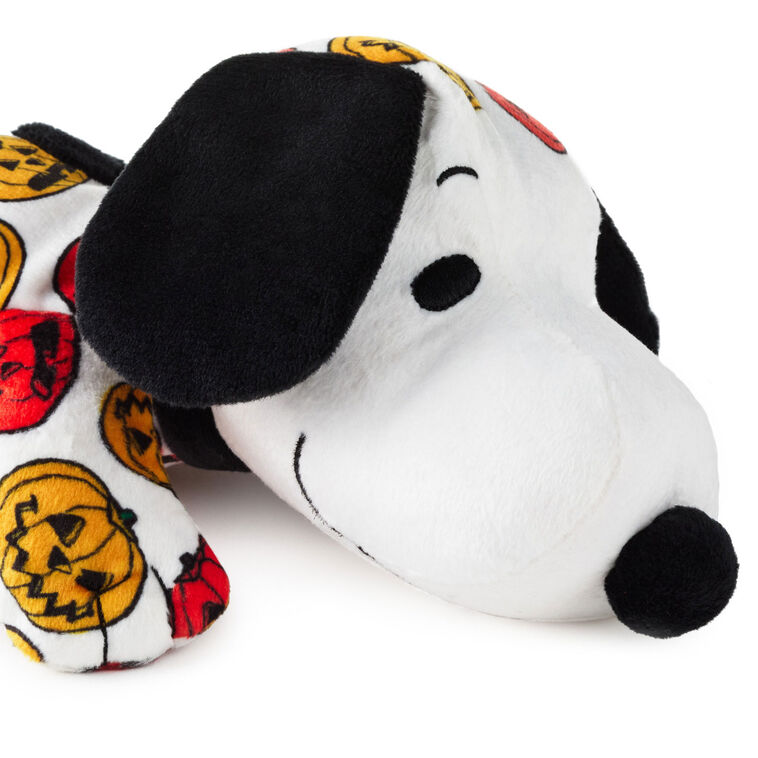 Hallmark Peanuts® Jack-o'-Lanterns Floppy Snoopy Plush