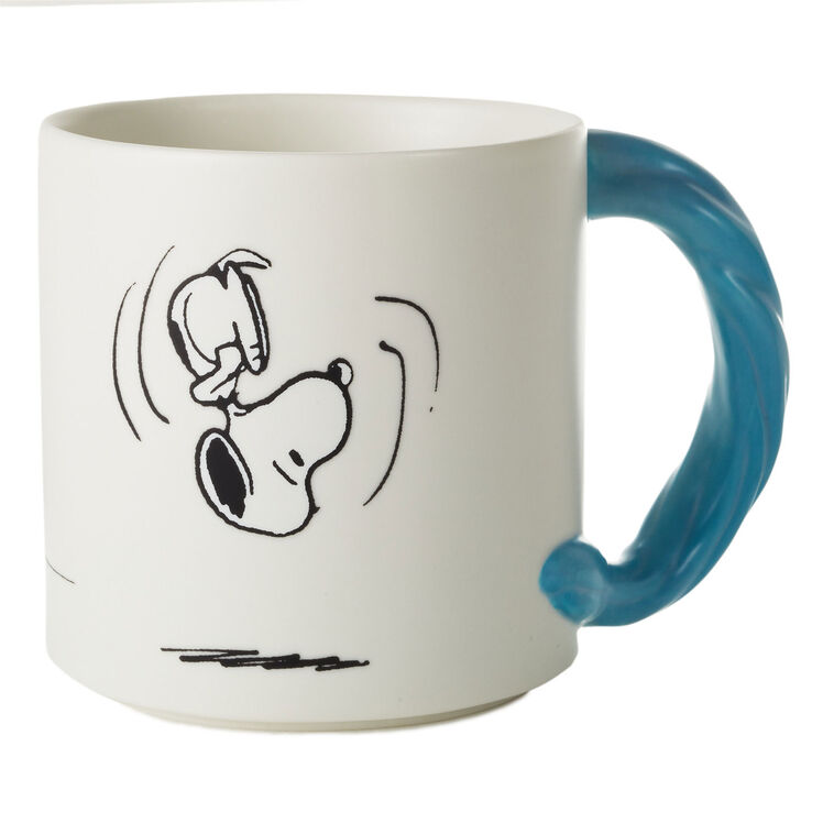 Hallmark Peanuts® Linus And Snoopy Dimensional Blanket Mug 17 Oz