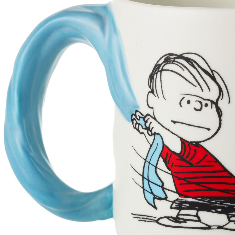Hallmark Peanuts® Linus And Snoopy Dimensional Blanket Mug 17 Oz
