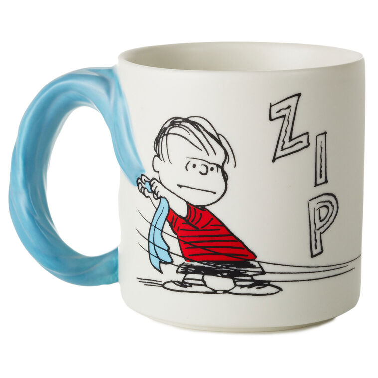 hallmark Peanuts® Linus and Snoopy Dimensional Blanket Mug 17 oz