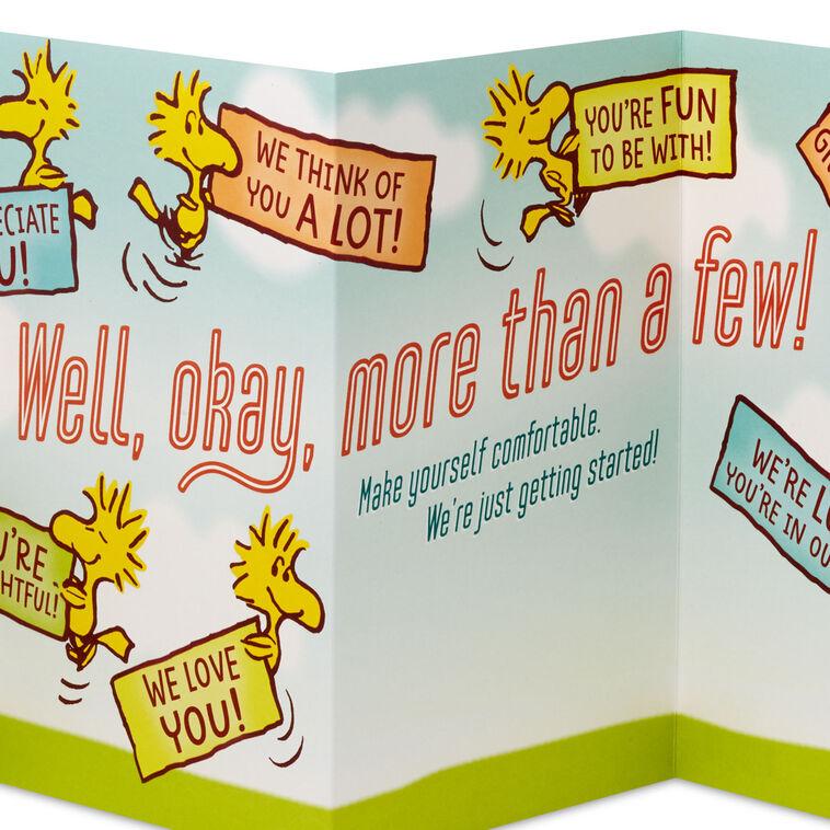 Hallmark Peanuts® More Than A Few Great Things About You Pop-Up Birthday Card For Grandpa