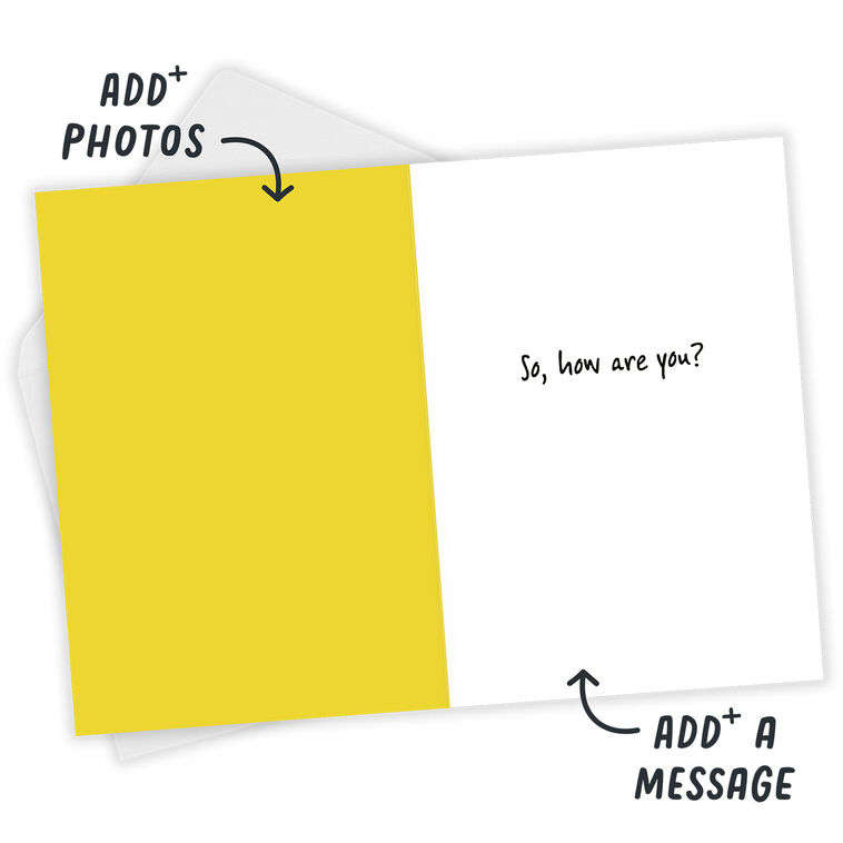 Hallmark Peanuts® My Anxieties Have Anxieties Custom Self Care Card