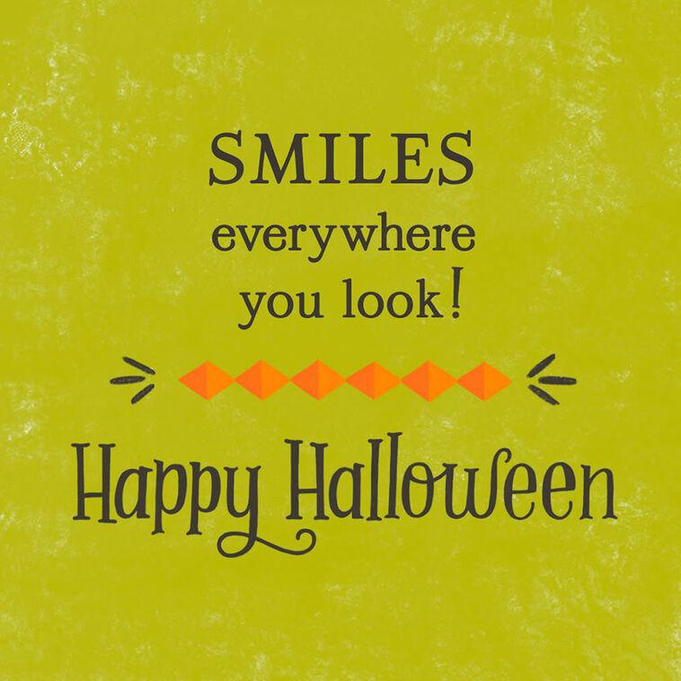 Hallmark Peanuts® Smiles Everywhere Snoopy Halloween Card