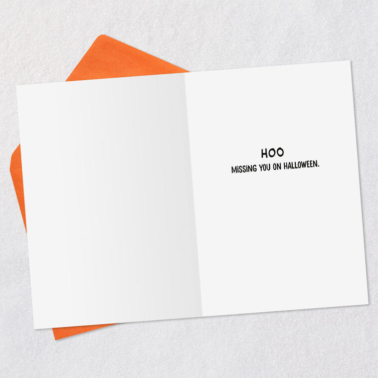 Hallmark Peanuts® Snoopy And Woodstock Boo-Hoo Miss You Halloween Card