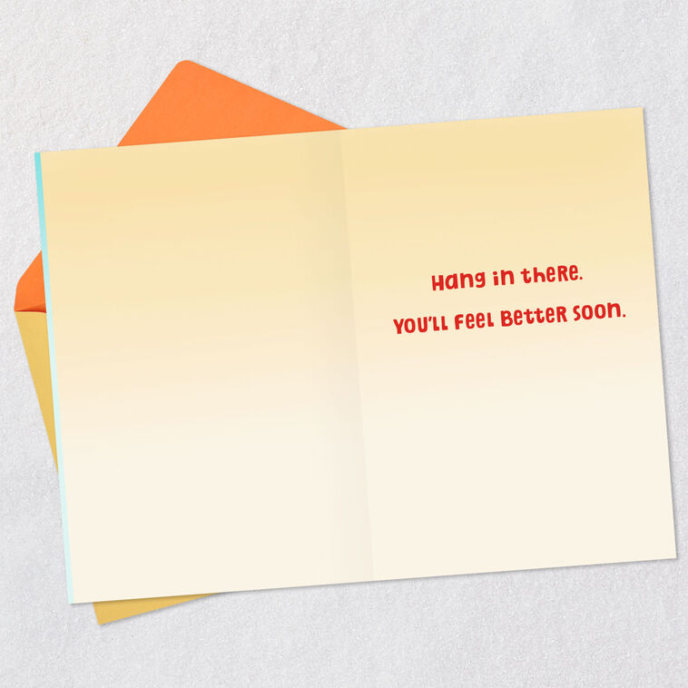 Hallmark Peanuts® Snoopy And Woodstock Hang In There Get Well Card