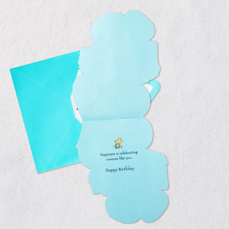 Hallmark Peanuts® Snoopy And Woodstock Happiness Is Celebrating You Birthday Card