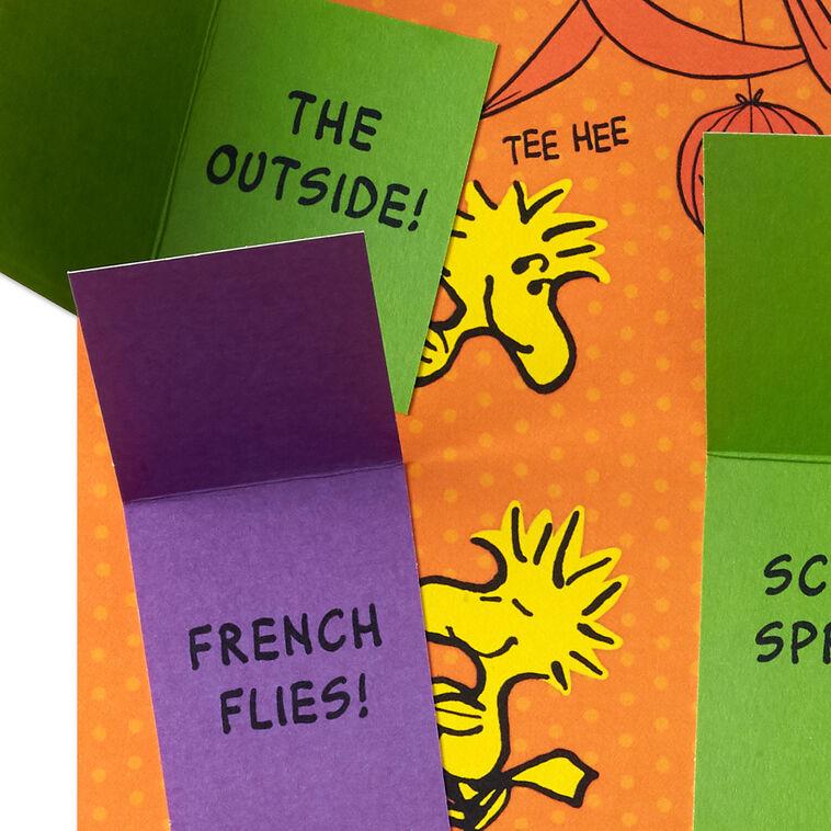 Hallmark Peanuts® Snoopy And Woodstock Love And Jokes Funny Pop-Up Halloween Card