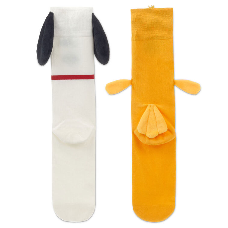 Hallmark Peanuts® Snoopy And Woodstock Mismatched Novelty Socks