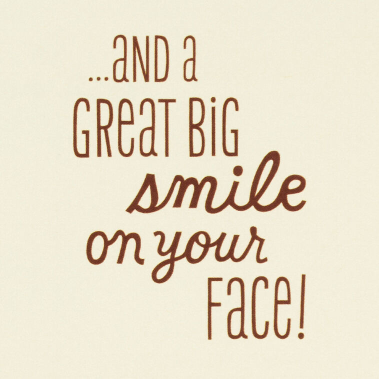 Hallmark Peanuts® Snoopy And Woodstock Smile Thanksgiving Card For Friend