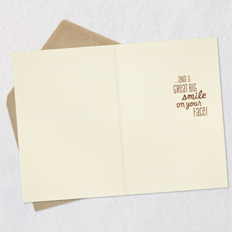 Hallmark Peanuts® Snoopy And Woodstock Smile Thanksgiving Card For Friend