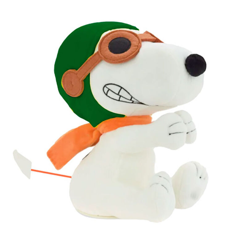 hallmark Peanuts® Snoopy as the Flying Ace Zip-Along Plush Toy