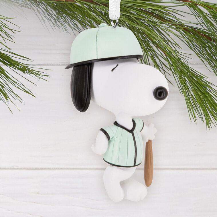 Hallmark Peanuts® Snoopy Baseball Player Hallmark Ornament