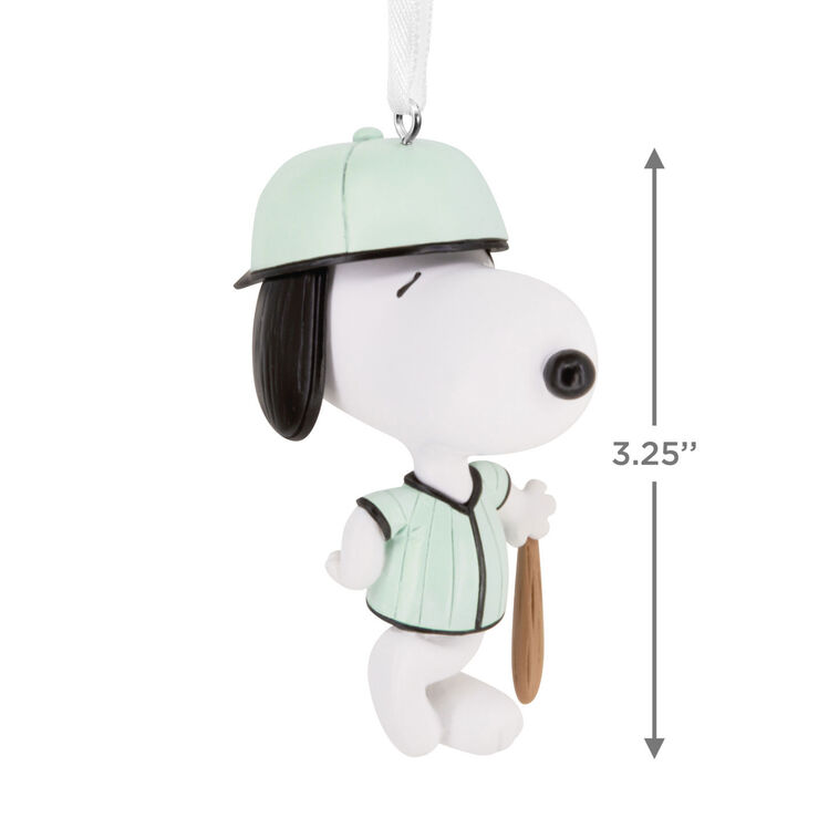 Hallmark Peanuts® Snoopy Baseball Player Hallmark Ornament
