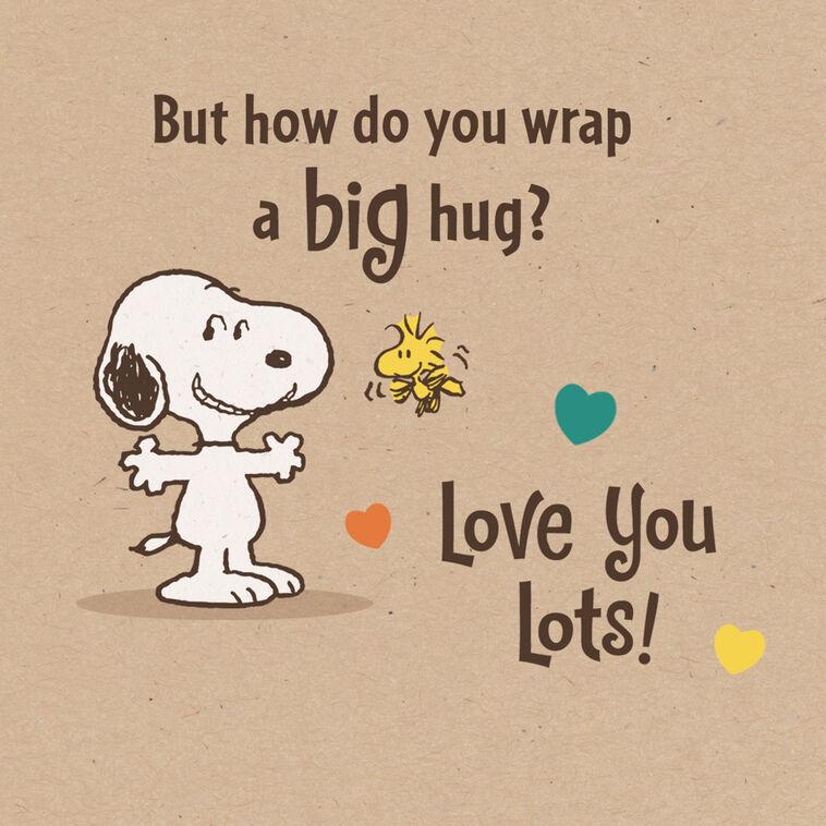 Hallmark Peanuts® Snoopy Big Hug Grandparents Day Card
