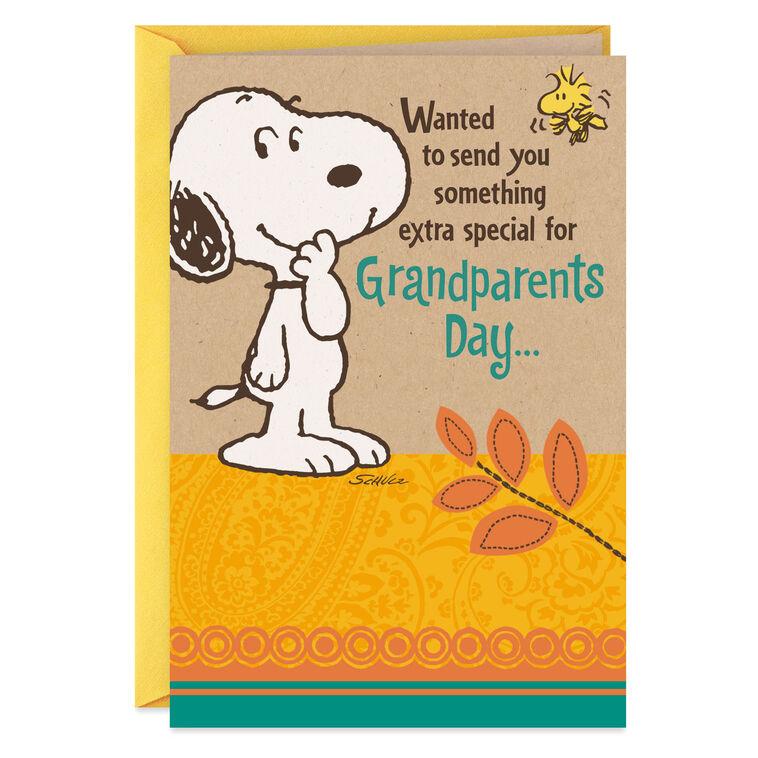 hallmark Peanuts® Snoopy Big Hug Grandparents Day Card