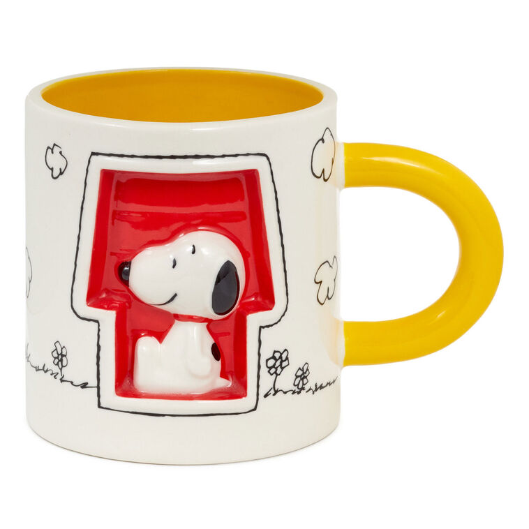 hallmark Peanuts® Snoopy Doghouse Sculpted Mug 14.5 oz