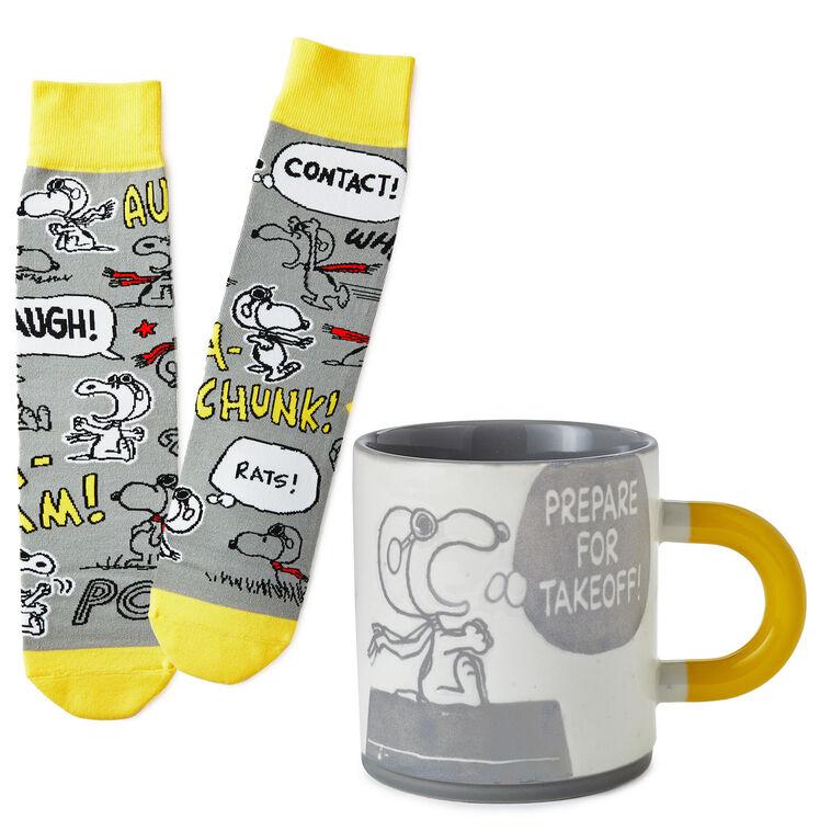 hallmark Peanuts® Snoopy Flying Ace Warm-Up Gift Set