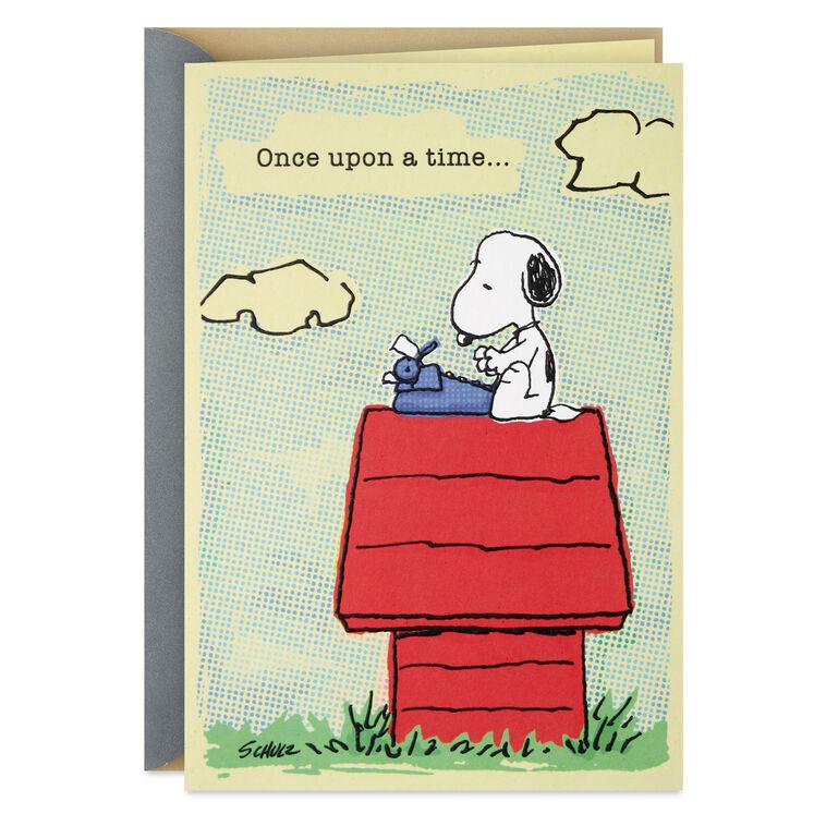 hallmark Peanuts® Snoopy Happily Ever After Anniversary Card