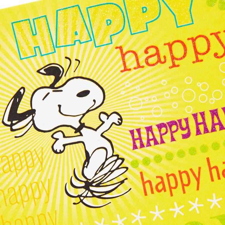 Hallmark Peanuts® Snoopy Happy Dance Birthday Card