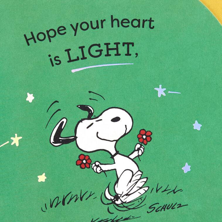 Hallmark Peanuts® Snoopy Happy Dance Hugs Birthday Card