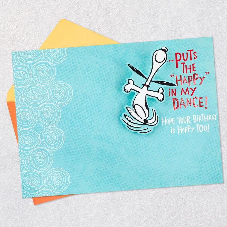 Hallmark Peanuts® Snoopy Happy Dance Pop-Up Birthday Card