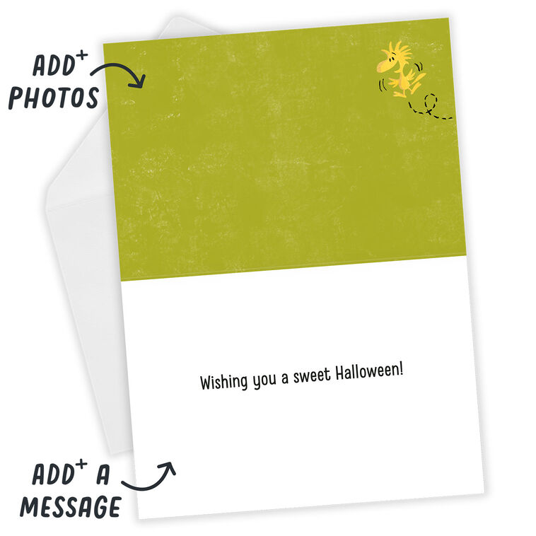 Hallmark Peanuts® Snoopy Pumpkin Custom Halloween Card