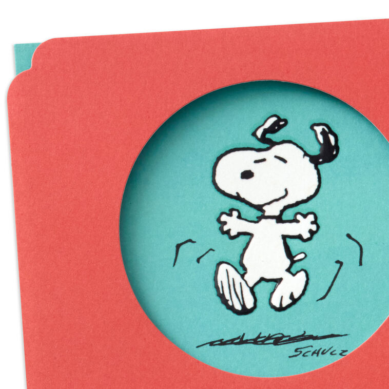 Hallmark Peanuts® Snoopy Road To Recovery Happy Dance Get Well Card