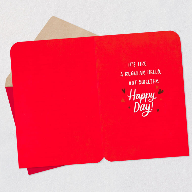 Hallmark Peanuts® Snoopy Sweet Hello Valentine's Day Card